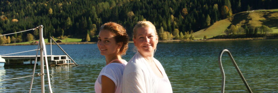 Emina und Marianne am Weissensee