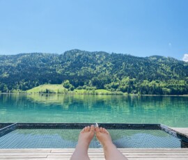 Blick auf den Weissensee