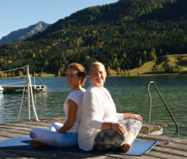 Emina und Marianne Emina und Marianne am Weissensee